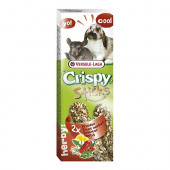 Versele Laga Crispy Sticks for Rabbits and Chinchillas with Herbs лакомство за зайци и чинчили с билки 2х55гр.