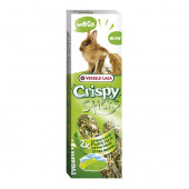 Versele Laga Crispy Sticks Mega for Rabbits and Guinea Pigs with Green Meadow лакомство за зайци и морски свинчета с вкус на зелена ливада 2х70гр.