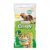  Versele Laga Crispy Sticks Triple Variety лакомство за малки животни с три различни вкуса 3х55гр.