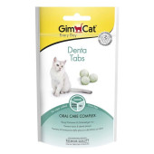 Дентални таблетки за котки GIMCAT Denta tabs предотвратява и премахва зъбния камък