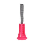 Гумена играчка Flamingo Dental care, почистваща зъбите с място за лакомства за кучета