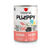 Консервирана храна за подрастващи кученца Disugual Wet food Puppy Salmon с 94% сьомга