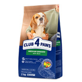Премиум суха храна за кучета от средни породи CLUB 4 PAWS Premium Duck for medium breeds с Патешко месо