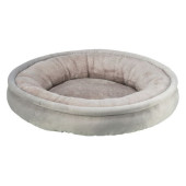 Кръгло кучешко легло Trixie Emmi bed, round в светлосив цвят