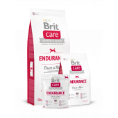 Хипоалергенна суха храна Brit care DUCK & RICE с патешко месо и ориз за активни кучета