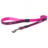 Rogz PINK LOVE EXTRA LARGE - повод 25мм / 1.2м