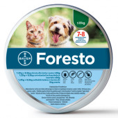 Bayer Foresto - противопаразитна каишка, с действие до 8 месеца, 38 см., за кучета до 8 кг.