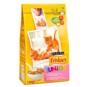 Friskies Junior - Суха храна за малки котенца с вкус на пиле,морков и млечни гранули 10кг