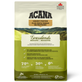 Суха храна за куче Acana Grasslands Агне, Патица и Щука 11.4кг. 
