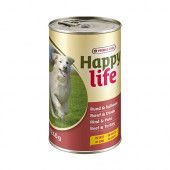 Versele Laga Happy Life Beef&Turkey хапки в сос за куче с телешко и пуйка