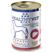Консервирана кучешка храна HEALTHYVET DIET HEPATIC за поддържане на чернодробната функция