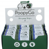 100% Биоразградими пликчета Poopy Go с аромат на лавандула 15 бр. в ролка
