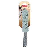 Кучешка играчка Zolux TPR Bone outdoor кокал от термопластична гума с място за лакомства в цвят Каки