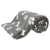 Меко одеяло за кучета Trixie Kenny blanket 100x75 см. сив цвят