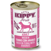 Консервирана храна за кучета  KIPPY FRUIT ADULT rich in Tuna with pineapple с риба тон и ананас