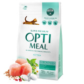 Пълноценна суха храна за подрастващи котенца  Optimeal for kittens-Chicken с прясно пилешко месо