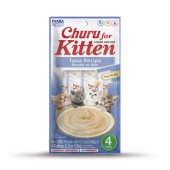 Кремообразно лакомство за подрастващи котенца Churu for Kitten Tuna Recipe с риба тон. №1 в света мокро лакомство за котки