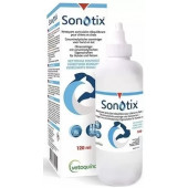 Vetoquinol - Sonotix / сонотикс / - ушен лосион 8-степенно почистване без киселини и парабени 120 мл.