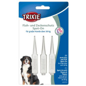 Противопаразитни пипети Trixie Spot-On flea and tick protection за кучета от големи породи
