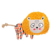Кучешка играчка Flamingo  Saffia Lion with Rope лъвче с въже