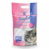 Силно абсорбираща, силиконова тоалетна Cat&rina LongLife silica gel cat litter
