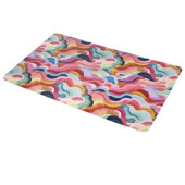 Подложка за купички Ferribiella Spa Nuages Bowl mat в цветен мотив
