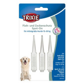 Противопаразитни пипети Trixie Spot-On flea and tick protection за кучета от средни породи 