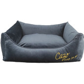 Меко кучешко легло Cazo soft bed Milan Grey- тъмносиньо
