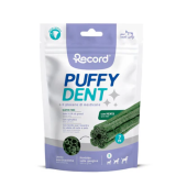 Дентални пръчици за кучета Record RECORD Puffy Dent dental snack for dogs MINT с вкус на мента