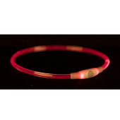Светещ LED нашийник за кучета Trixie Flash light ring L-XL