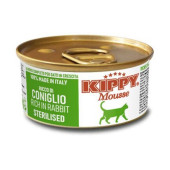 Консервирана храна за кастрирани котки Kippy Mousse adult мус от заешко месо