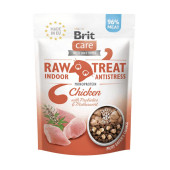 Лиофилизирани лакомства за котка Brit RAW treat cat indoor&antistress с пробиотици