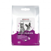Versele Laga Oropharma Ear Clean Dog&Cats кърпички с лосион за почистване на уши за котка и куче 20бр.