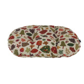 Овално легло за кучета CAZO Pillow Forest в горски мотиви
