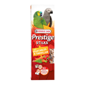 Versele Laga Prestige Sticks Parrots Vegetables & Dandelion - лакомство за големи папагали със зеленчуци и глухарче 2х70гр.