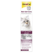 Малцова паста за котки GIMCAT Malt-Soft Extra professional против космени топки