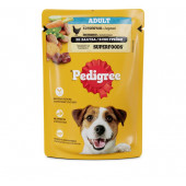 Пауч за кучета Pedigree пилешко месо и зеленчуци в сос