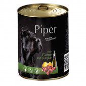 Piper adult консервирана храна за кучета с дивеч и тиква
