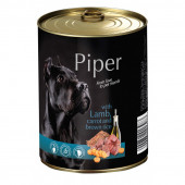 Piper adult консервирана храна за кучета с агне, морков и кафяв ориз