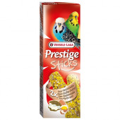 Versele Laga Prestige Sticks for Budgies with Eggs&Oyster shells лакомство за вълнисти папагали с яйца и черупки от стриди 2х30гр. 