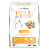 Flatazor Pure Life Cat Sterilized - пълноценна храна с патешко и сардини, за кастрирани котки