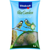 Vitakraft - Vita Garden - многокомпонентна храна за синигери и всички градински птици 6 броя топки