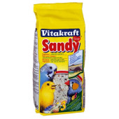 Vitakraft - 3 Plus - високоминерализиран, трикомпонентен пясък за малки птички 2,5 кг.