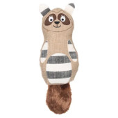 Кучешка играчка Flamingo Toy Wigri Racoon Beige миещо мече