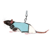 Комплект нагръдник и повод, подходящ за хамстери и мишлета  Trixie Soft harness with leash  12-18 см