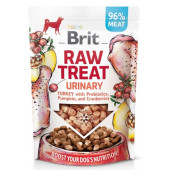 Кучешко лакомство за подпомагане на уринарния тракт Brit Raw Treat Urinary. Freeze-dried treat and topper от Сурово лиофилизирано – 96% ПРЯСНО ПУЕШКО МЕСО 