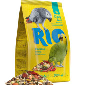 Пълноценна eжедневна храна за големи папагали RIO Feed for Big Parrots със слънчогледово семе, люта чушка, фъстъци и още 23 съставки