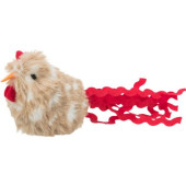 Котешка играчка Trixie Rooster with microchip, catnip  петле със звук при докосване с добавена Котешка трева