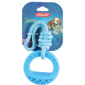 Кучешка играчка Zolux  гумен ринг на въже