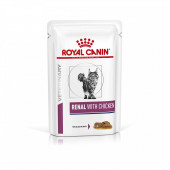 Royal Canin Renal Cat Chicken - пауч с пилешко за котки при хронична бъбречна недостатъчност 